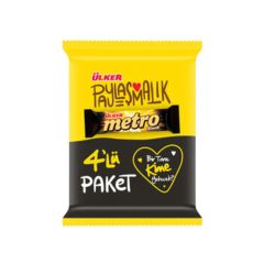 Ülker Metro Kaplamalı Karamel Nugalı Bar 4x36 Gr