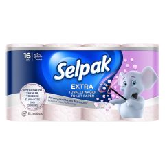 Selpak Tuvalet Kağıdı Ultra Banyo Ferahlatma 3 Katlı 16 Rulo
