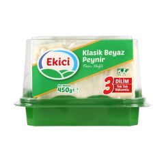 Ekici Peynir Beyaz Klasik Tam Yağlı 450 Gr