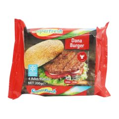SuperFresh Dana Burger 4x200 Gr