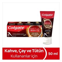 Colgate Optik White Diş Macunu Kahve Çay Ve Tütün Kullanımı İçin 50 Ml