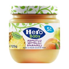 Hero Baby Mama Kavanoz Armutlu Şeftalili Ananaslı 125 Gr