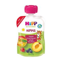 Hipp Elma Püresi Organik Orman Meyveleri Şeftalili 100 Gr