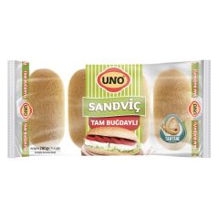 Uno Ekmeği Sandviç Tam Buğday 280 Gr