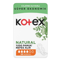 Kotex Natural Ultra Ped Normal 20'li