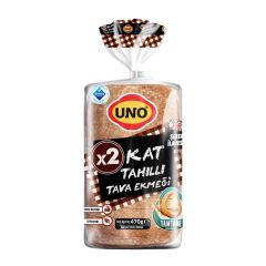 Uno Tava Ekmeği İki Kat Tahıllı 470 Gr