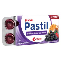Ülker Pastil Kara Mürver Çinko Propolis 22.4 Gr