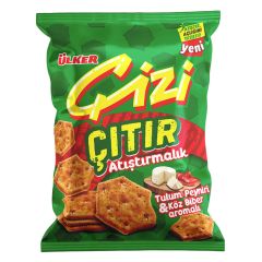 Ülker Çizi Çıtır Atıştırmalık Tulum Peyniri & Köz Biber Aromalı 40 Gr