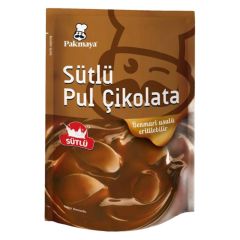 Pakmaya Çikolata Şeker İlavesiz Sütlü Pul 70 Gr