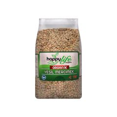 Happy Life Organik Yeşil Mercimek 500 gr