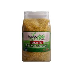 Happy Life Happy Life Organik Pılavlık Bulgur 500 gr