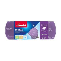 Vileda Cöp Torbası Lavanta Cook. Büzgülü