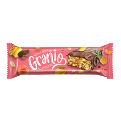 Granio Sütlü Çikolata Kaplamalı Tropik Meyveli Tahıllı Bar 40 Gr.