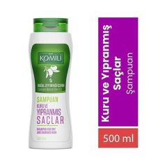 Komili Şampuan Kuru Ve Yıpranmış Saçlar Doğal Zeytinyağı İçerir 500 Ml
