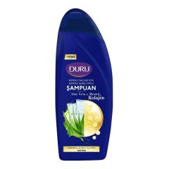 Duru Şampuan Aloe Vera Mentol Kolajen Kepeğe Karşı Etkili 500 Ml