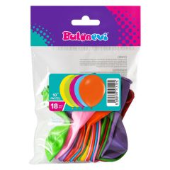 Balon Evi Balon Baskısız 18'li