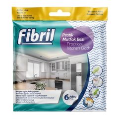 Fibril Pratik Mutfak Bezi 6 Lı