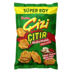 Ülker Çizi Atıştırmalık Tulum Peyniri & Köz Biber Aromalı 120 Gr