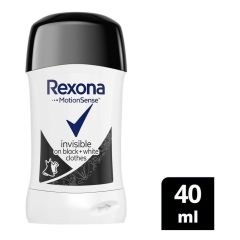 Rexona Motionsense Kadın Stick Deodorant Invisible On Black + White Clothes 40 Ml