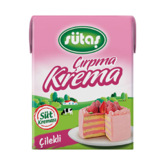 Sütaş Krema Çırpma Çilekli 200 Ml