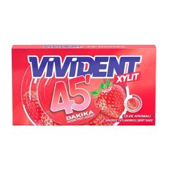 Vivident Sakız 45 Dk Cüzdan Çilek Aramolı 26 Gr