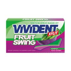 Vivident Sakız 45 Dakika Ahududu Aromalı 26 Gr