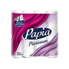 Papia Tuvalet Kağıdı Platinium 4 Katlı 32 Rulo