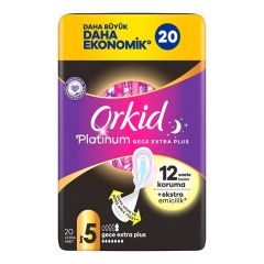 Orkid Platinum Dörtlü Gece Extra Plus 20'li
