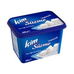 İçim Peynir Süzme Yumuşak Tam Yağlı Taze 500 Gr