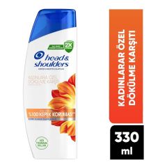 Head&Shoulders Head And Shoulders Şampuan Kadınlara Özel Saç Dökülmelerine Karşı Etkili 1in1 330 Ml