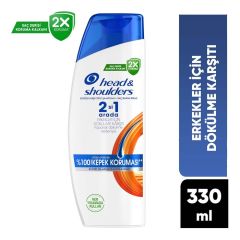 Head&Shoulders Head And Shoulders Şampuan Erkeklere Özel Saç Dökülmelerine Karşı Etkili 2in1 330 Ml