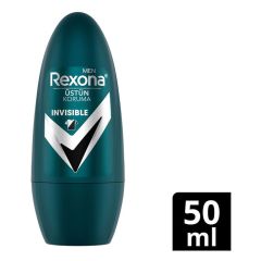 Rexona Üstün Koruma Erkek Roll On Deodorant Invisible 72 Saat Kesintisiz Koruma 50 Ml