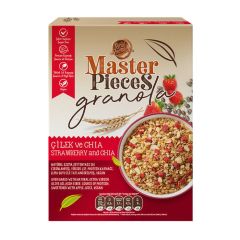 Gold Harvest Master Pieces Granola Çilek Chia 300 Gr