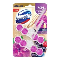 Domestos 5'li Güç Tuvalet Bloğu Hibiskus & Kırmızı Meyveler 2x50 Gr