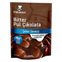 Pakmaya Pakmaya Pul Çikolata Bitter Şeker İlavesiz 70 Gr