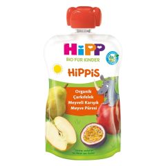 Hipp Organik Çarkıfelek Karışık Meyve Püresi 100 Gr