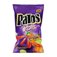 Patos Cips Süper Hot Chili And Lime Flavor 90 Gr