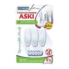 Vodaseal İz Bırakmayan Askı 3'lü