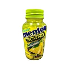 Mentos Sours Şeffaf Şişe Limon 49 Gr