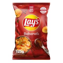 Lay's Baharatlı Patates Cipsi Süper Boy 125 Gr