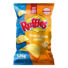 Ruffles Peynir Soğan Patates Cipsi Süper Boy 125 Gr