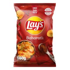 Lay's Baharatlı Patates Cipsi Parti Boy 160 Gr