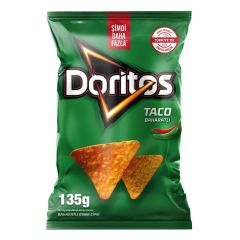 Doritos Taco Baharatlı Mısır Cipsi Süper Boy 135 Gr