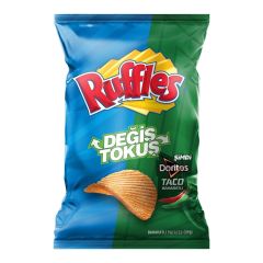 Ruffles Patates Cipsi Taco Baharatlı Parti Boy 160 Gr