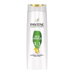 Pantene Şampuan Doğal Sentez Güç Ve Parlaklık 3'ü1 Arada 400 Ml