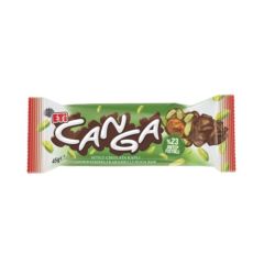 Eti Canga Sütlü Çikolatalı Antep Fıstıklı Karamelli Nuga Bar 45 Gr