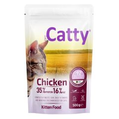Catty Kedi Maması Yavru Tavuklu 500 Gr