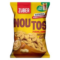Züber Nohut Cipsi Fırınlanmış Noutos Fıstık Ezmeli 55 Gr