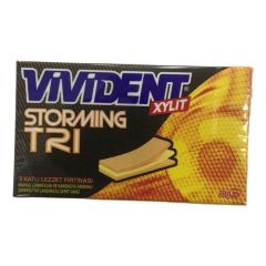 Vivident Storming Trı Mango Çarkıfelek Ve Narenciye Aromalı Sakız 33 Gr