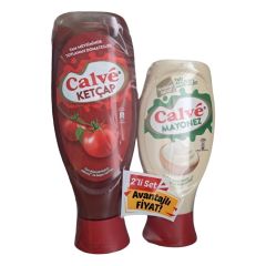 Calve Ketcap 610 Gr + Mayonez 380 Gr